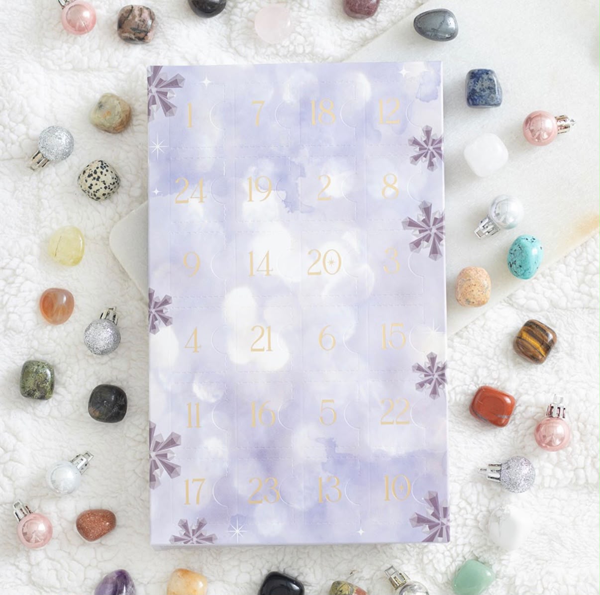Crystal Advent Calendar Serenity healing gifts